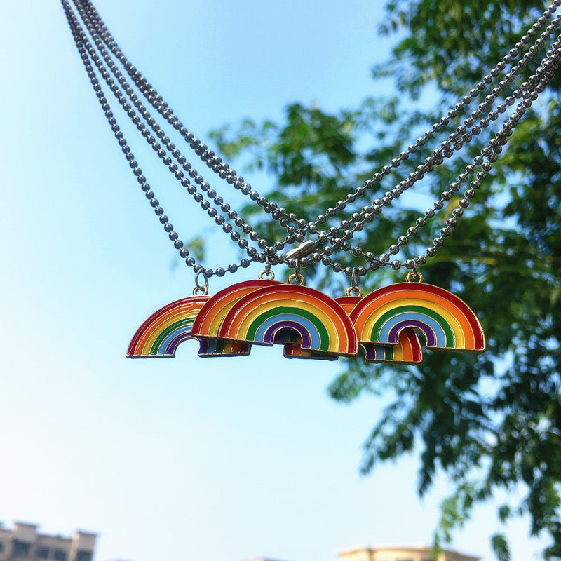 Rainbow necklace