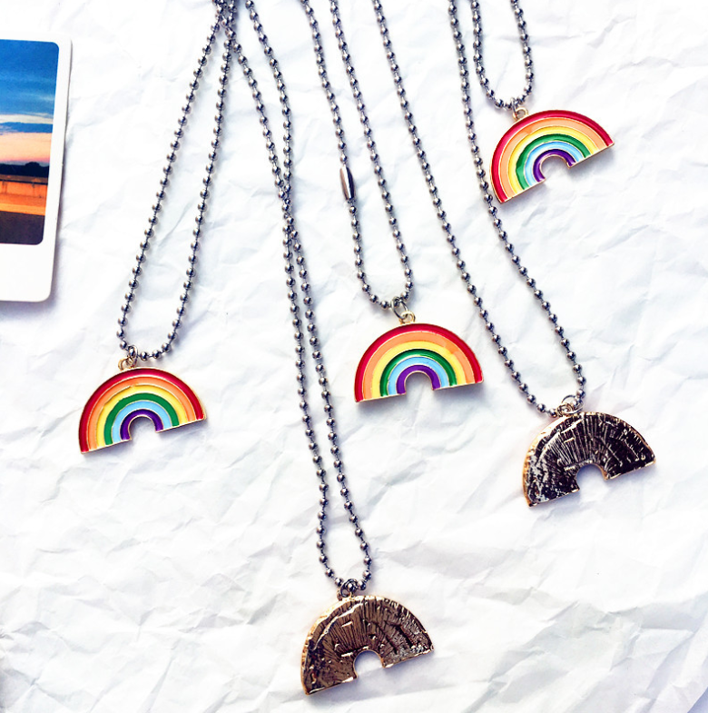 Rainbow necklace