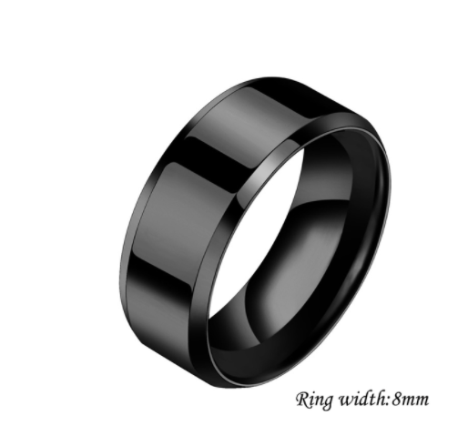 Niche Rings For Men And Women Stainless Steel Couple Rings